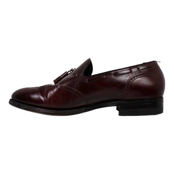 Florsheim Imperial Tassel Wingtip Dress Loafer Brown 10 E #1259 - Picture 2 of 8